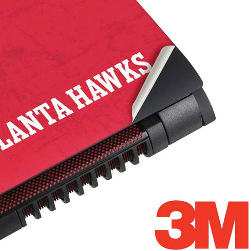 NBA Atlanta Hawks Distressed Dell Inspiron Skin